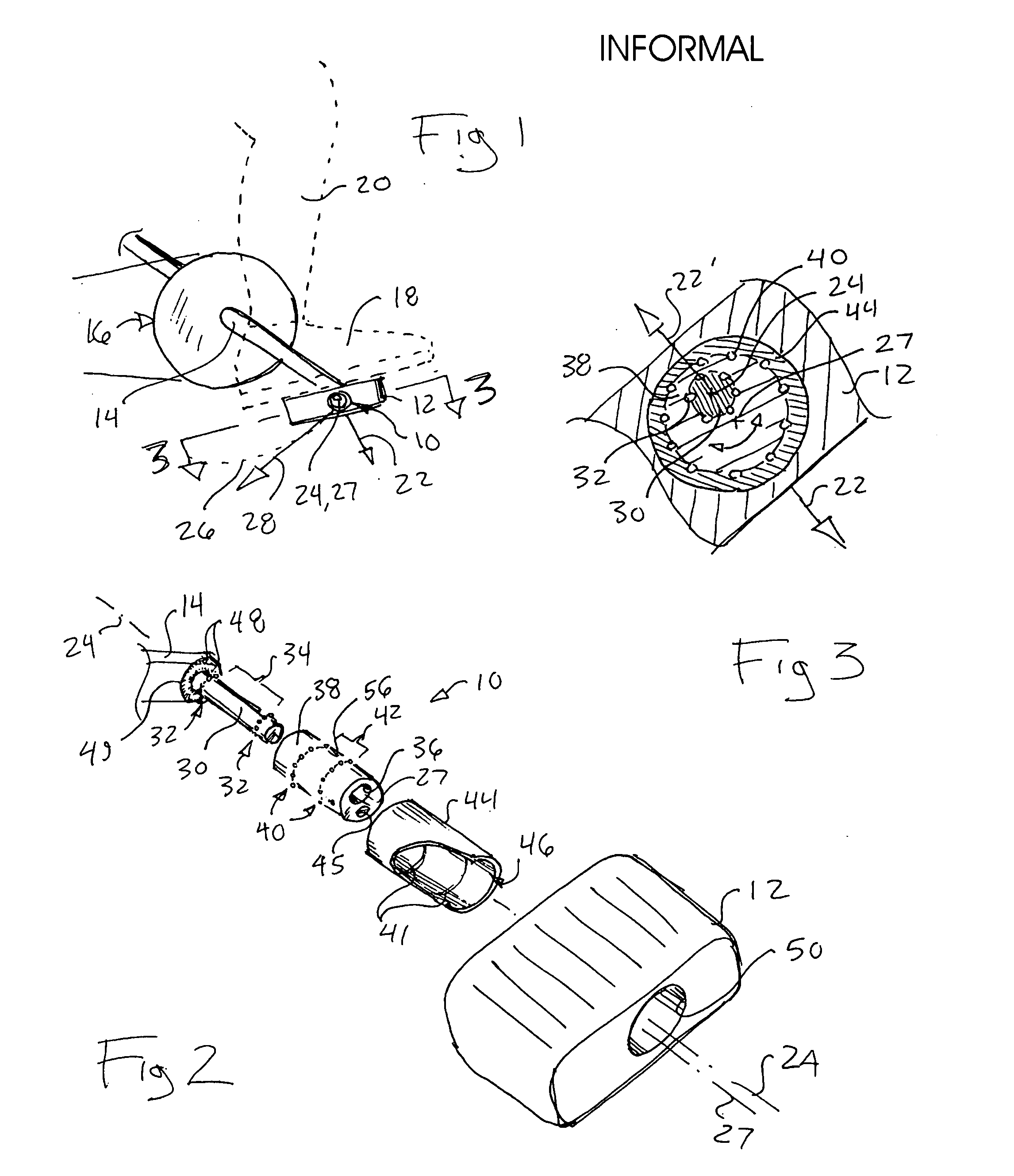 Electromechanical force-magnitude, force-angle sensor