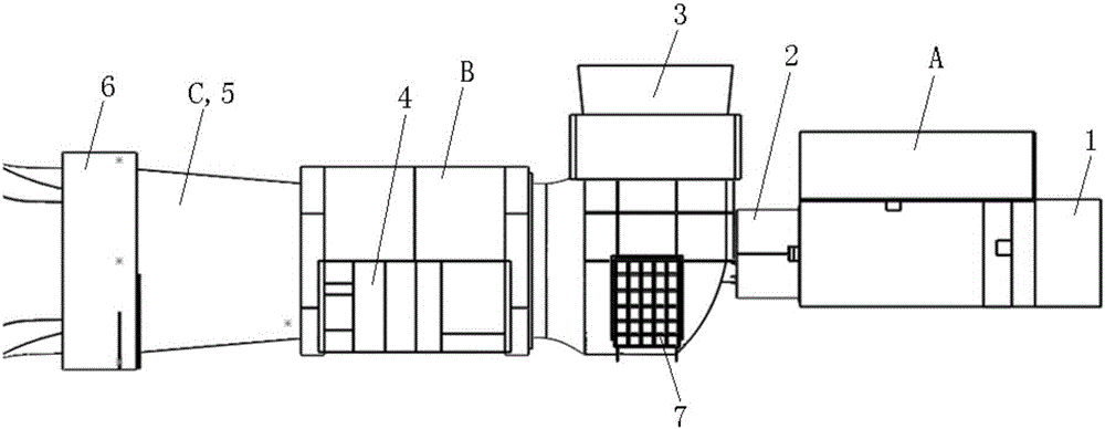 Sound insulation and noise reduction device of draught fan