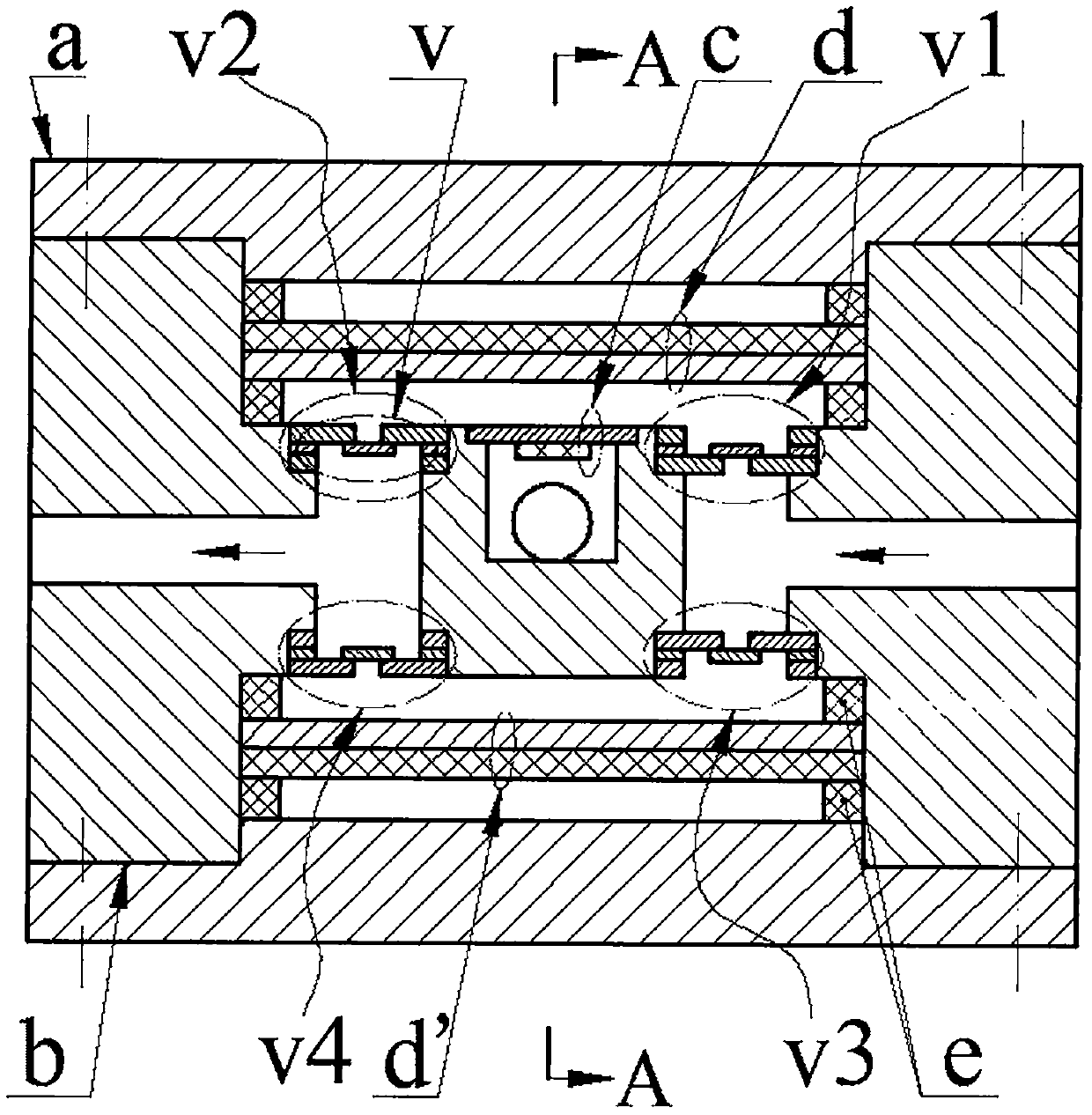 A dual-oscillator self-excited pump