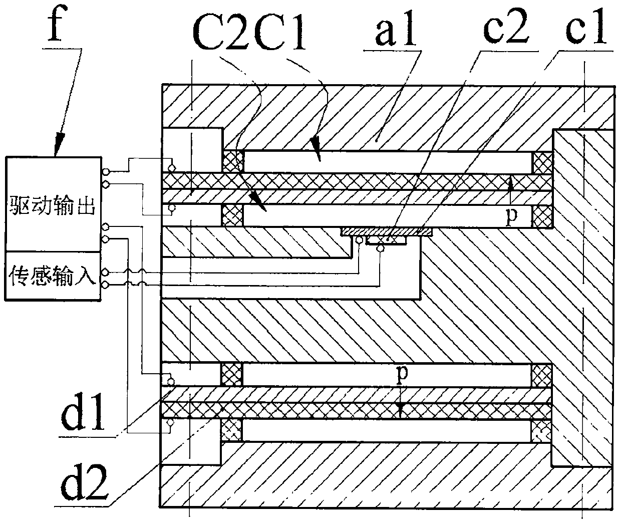 A dual-oscillator self-excited pump