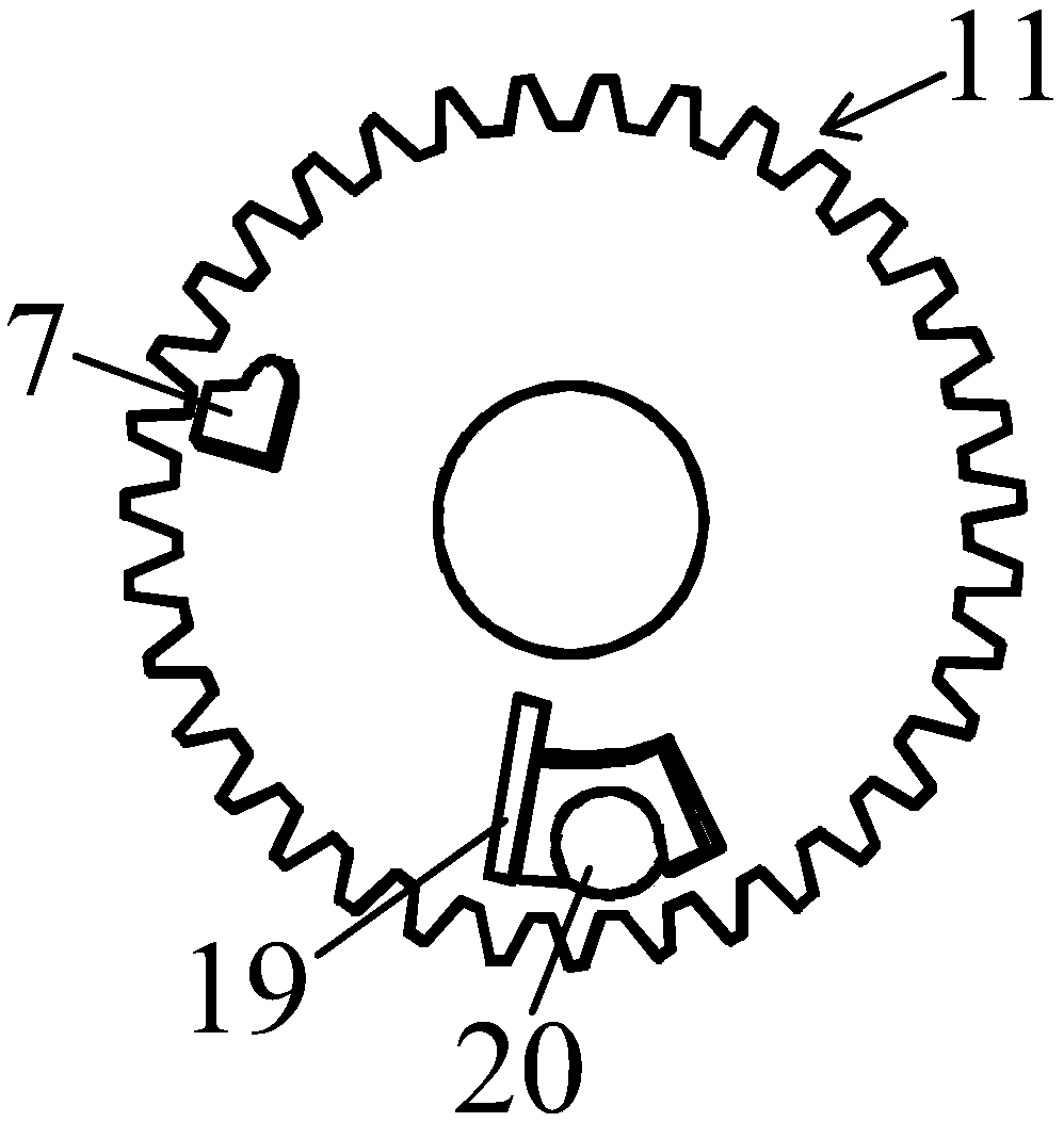 A circuit breaker and its opening and closing device