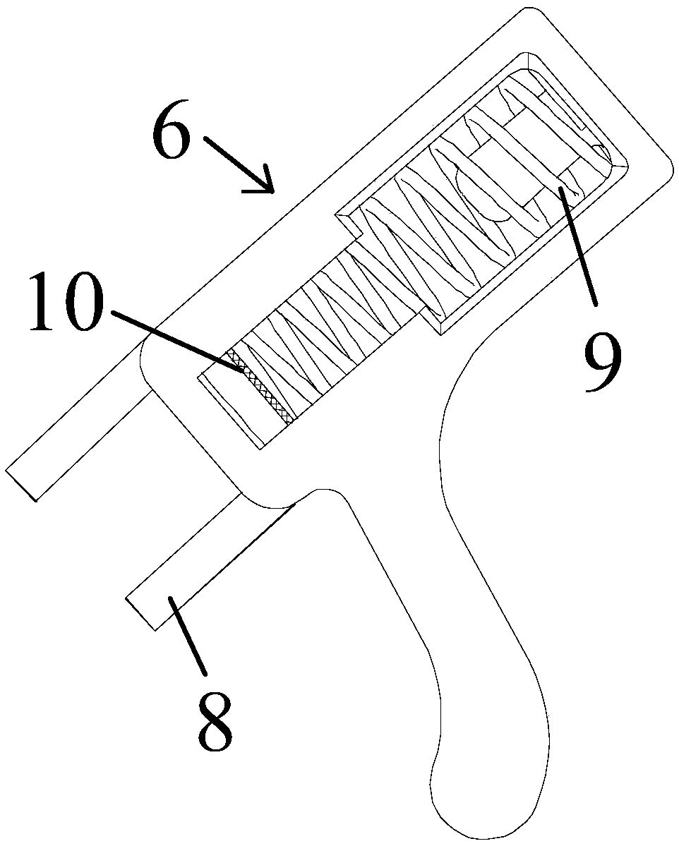 A circuit breaker and its opening and closing device