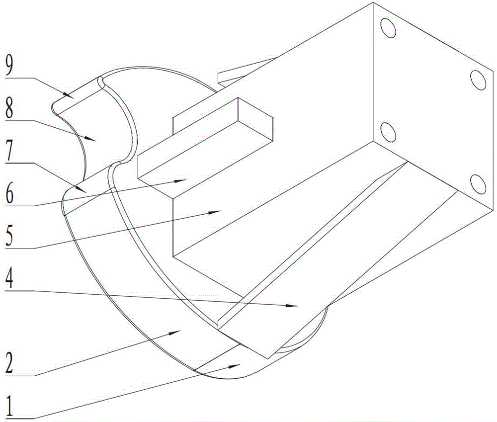 Mounting structure of refrigerator door