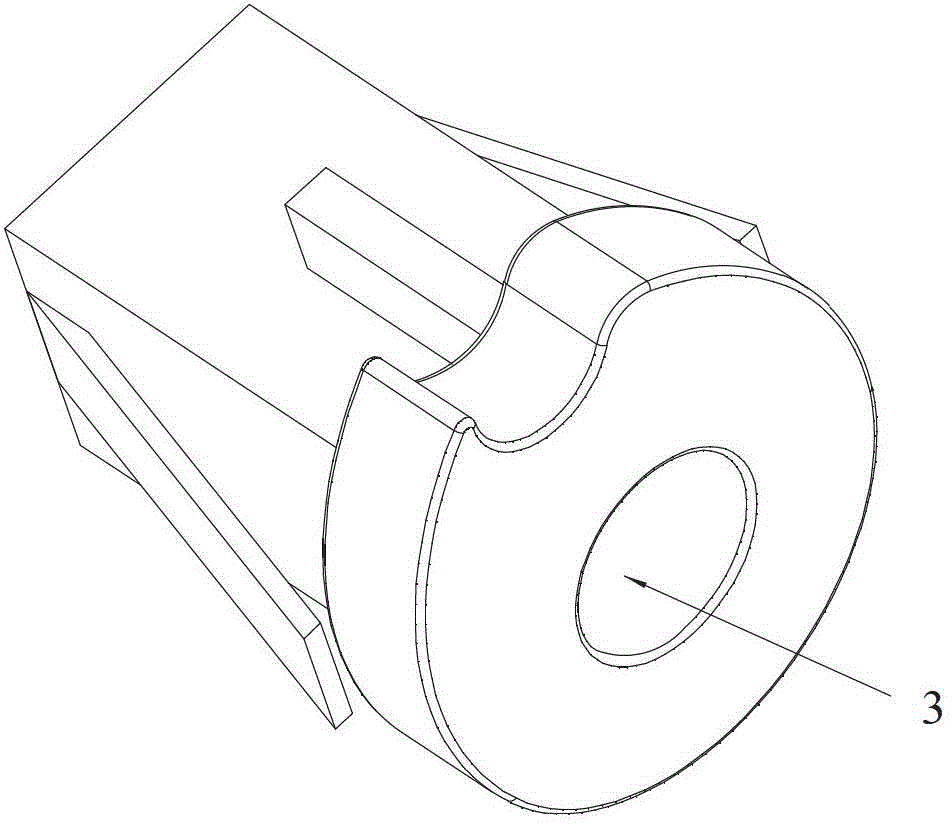 Mounting structure of refrigerator door