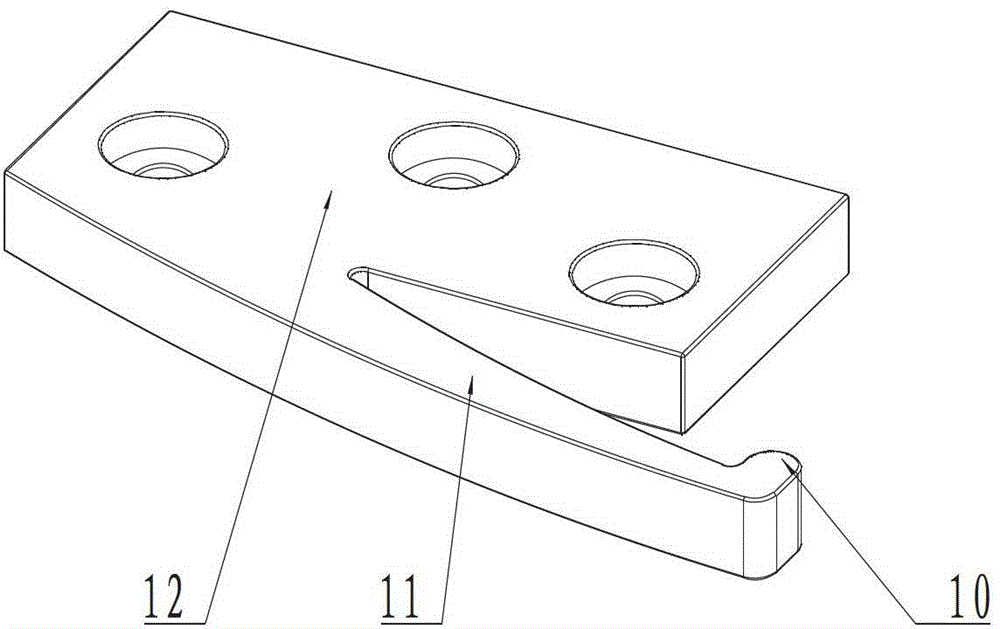 Mounting structure of refrigerator door