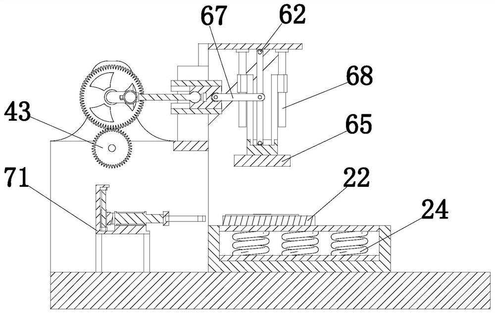 Stamping device for mechanical equipment manufacturing