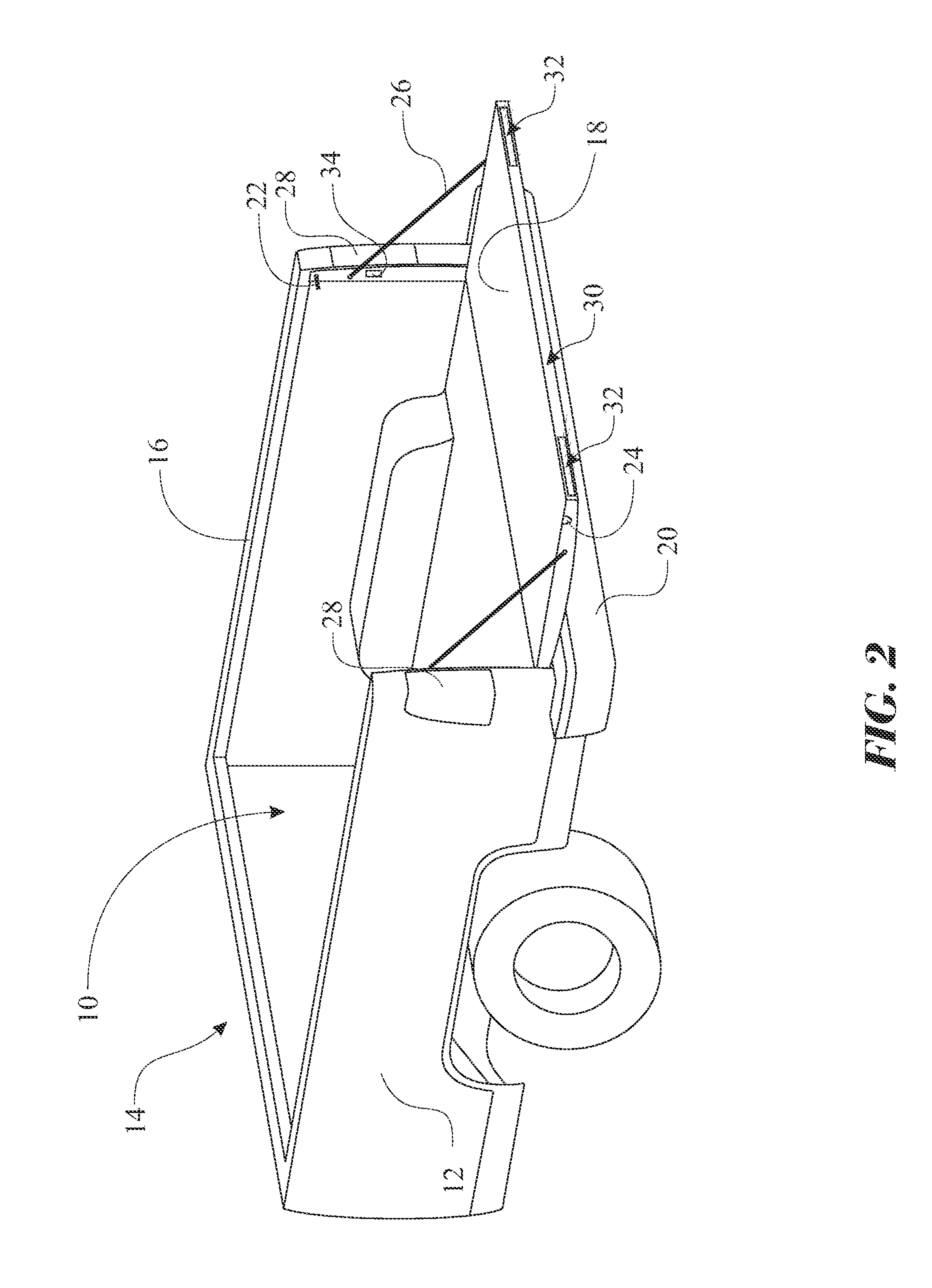 Pickup truck tailgate safety light system