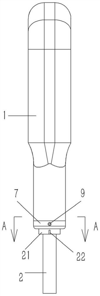 Automobile gear shifting handball convenient to disassemble and assemble