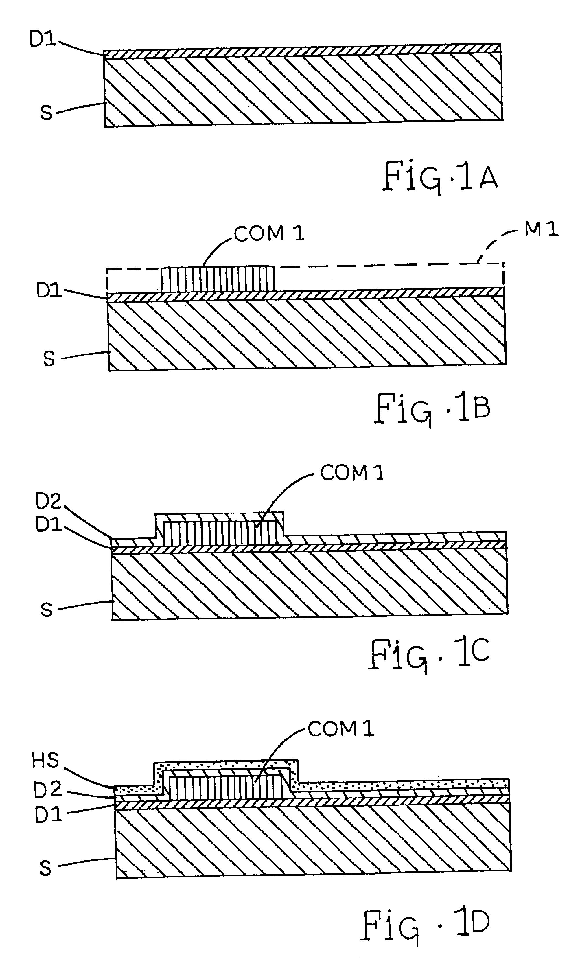 Micro-scale interconnect device with internal heat spreader and method for fabricating same