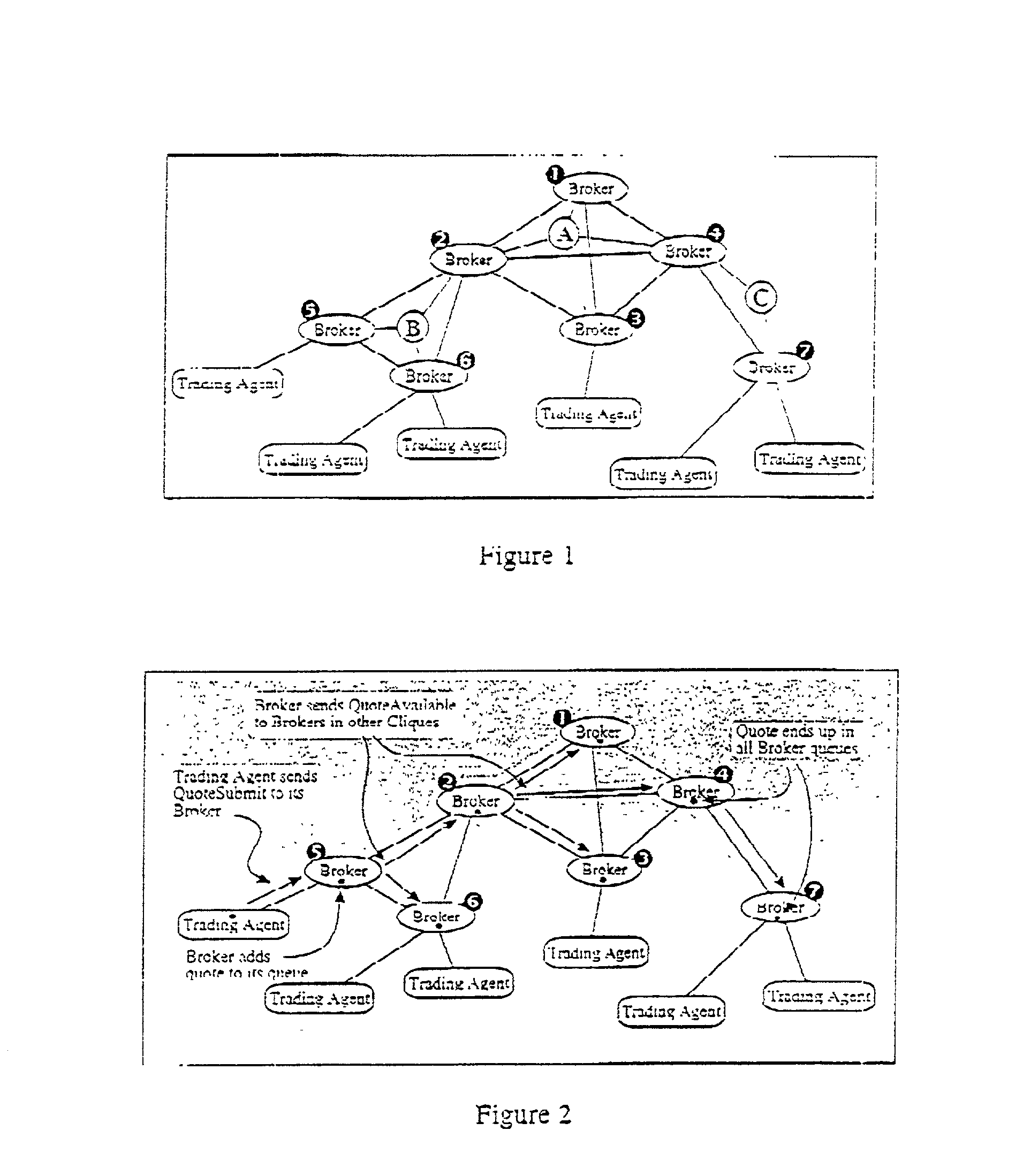 Credit handling in an anonymous trading system