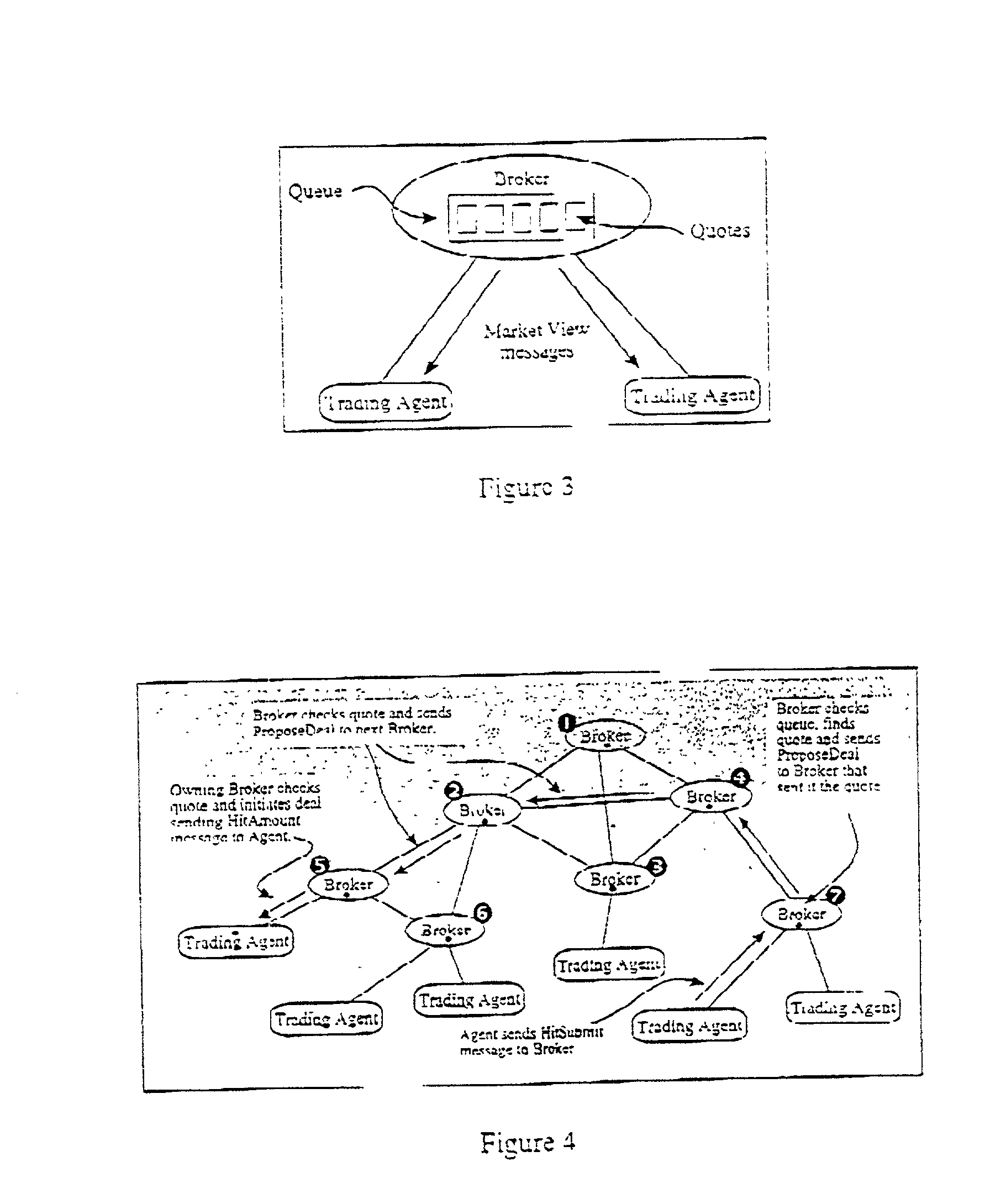 Credit handling in an anonymous trading system