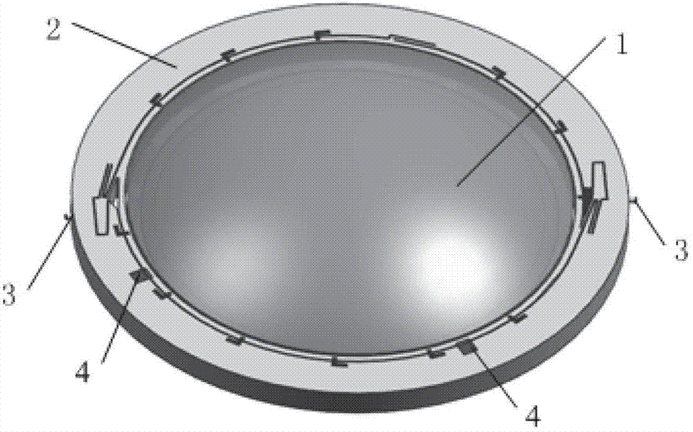 X-Y micro-adjustment apparatus for optical element in lithographic projection objective