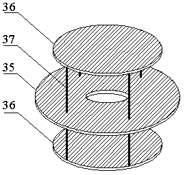 Pulse rising type system and process for continuously recovering mercury from mine tailings