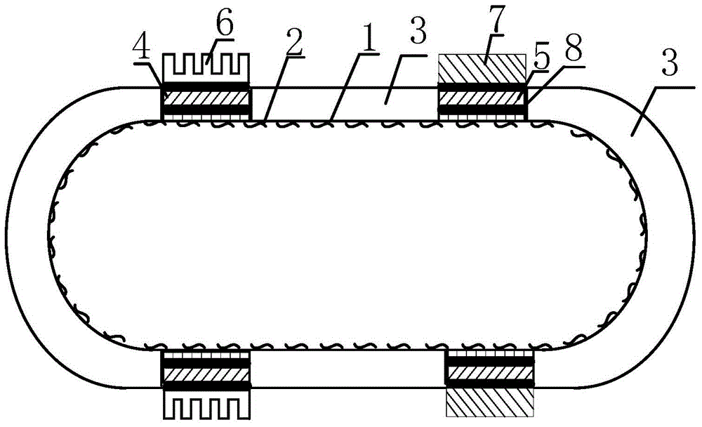 Day-night temperature difference power generation device based on solar energy