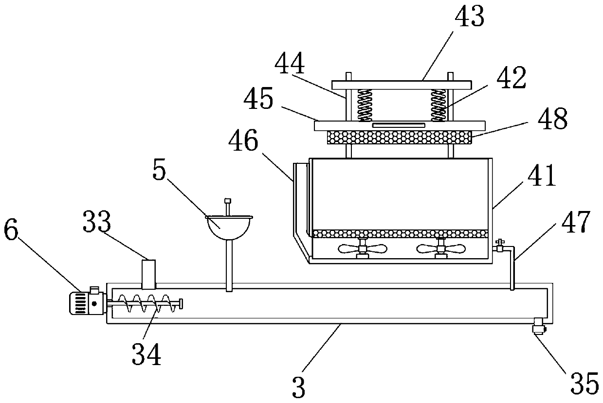 Isolation air exchange mechanism based on medical protection device in infectious disease treatment process