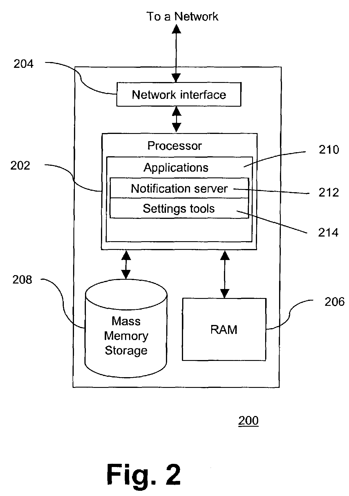 System and method for notifying mobile devices based on device type and network capabilities