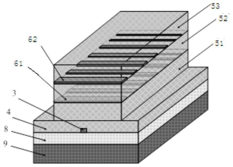 A kind of lnoi mode spot converter and preparation method based on subwavelength grating