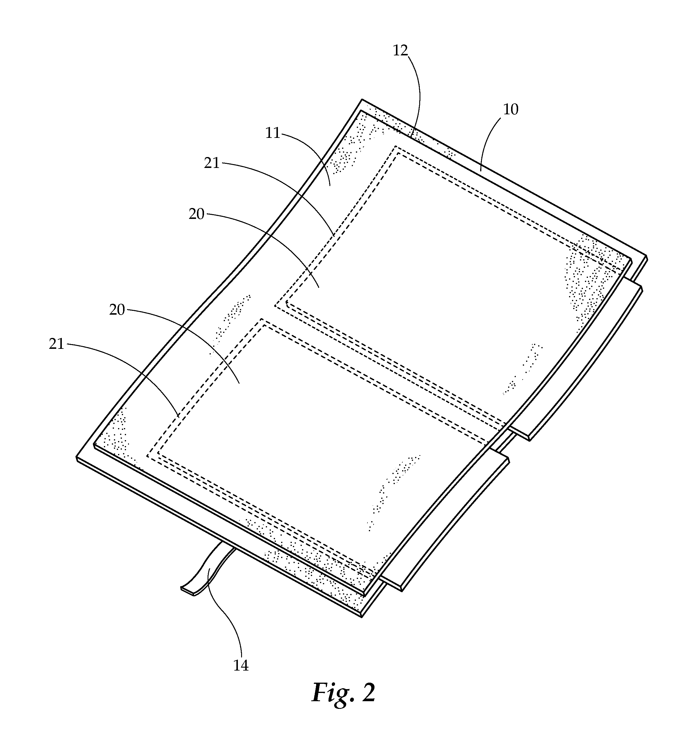 Rolled garment storage