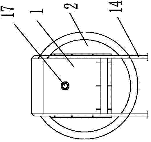 Rotary drum type hydraulic power disintegrator