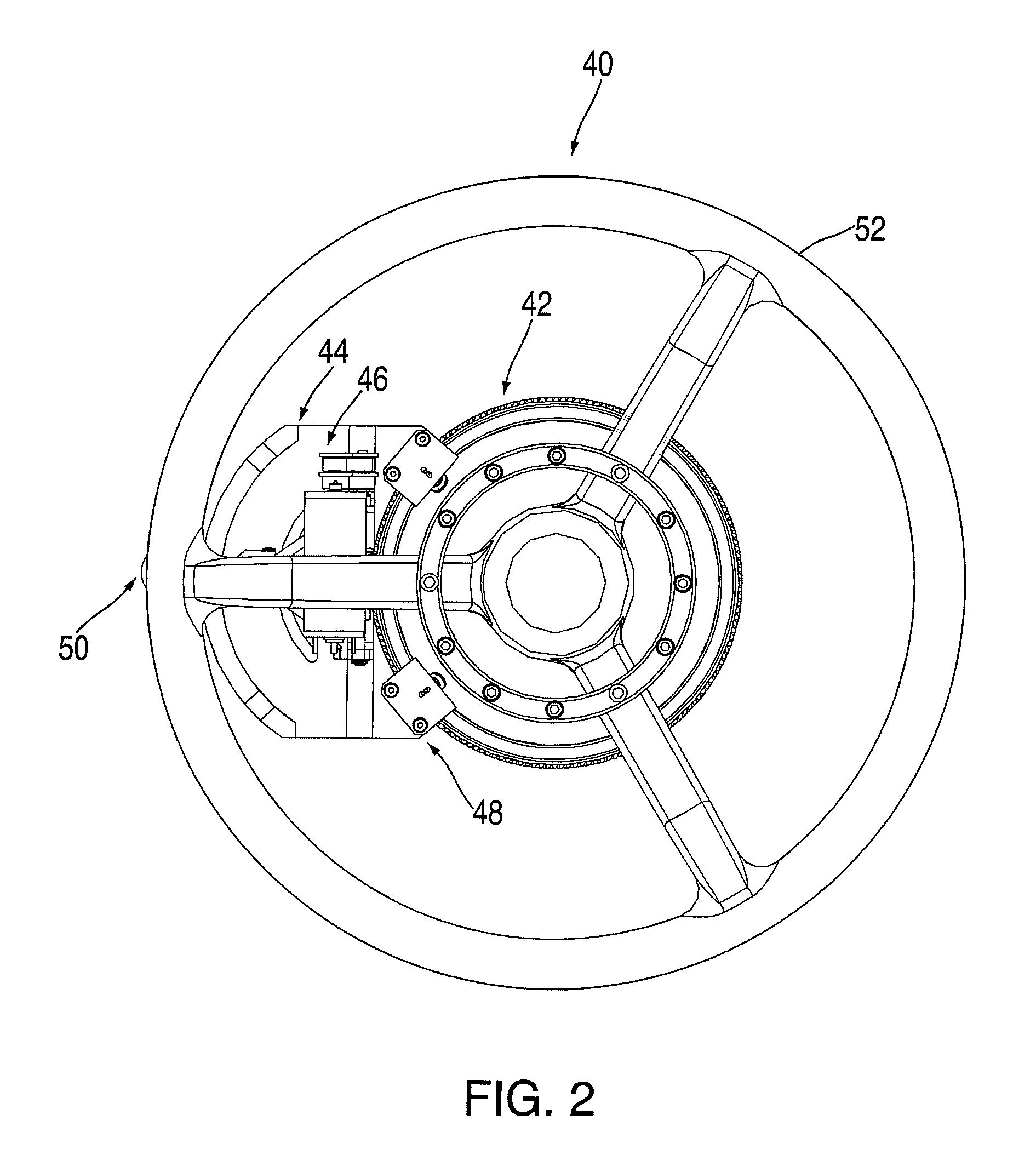 Steering wheel control mechanism