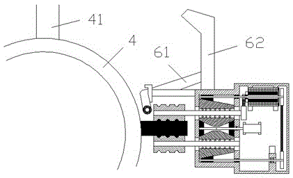 Cleaning maintenance device for outdoor steel structural component internally provided with LED lamp