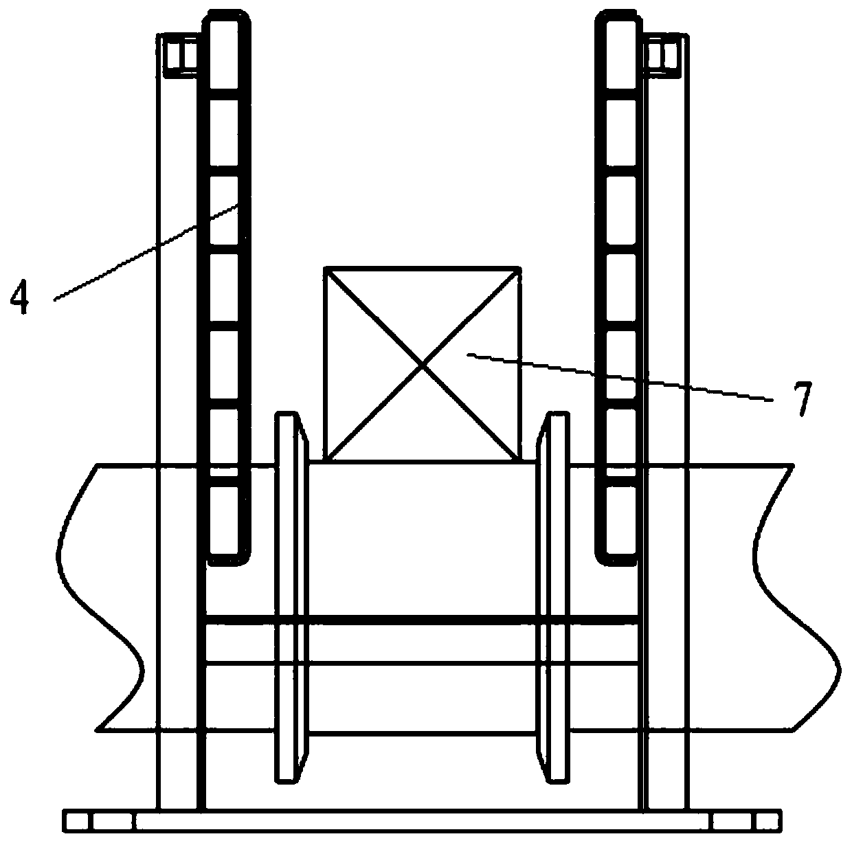 Novel water-cooling shield device