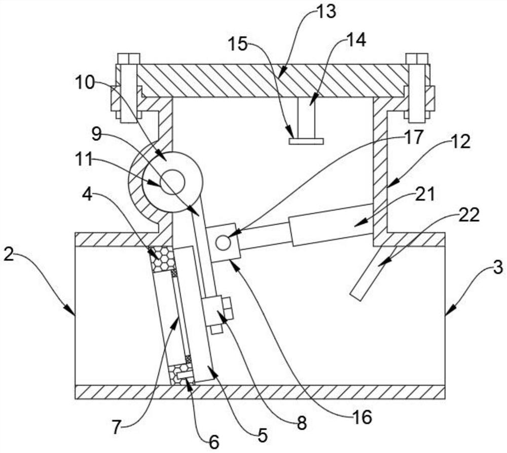 Sealing structure of natural gas hydrate synthesis device