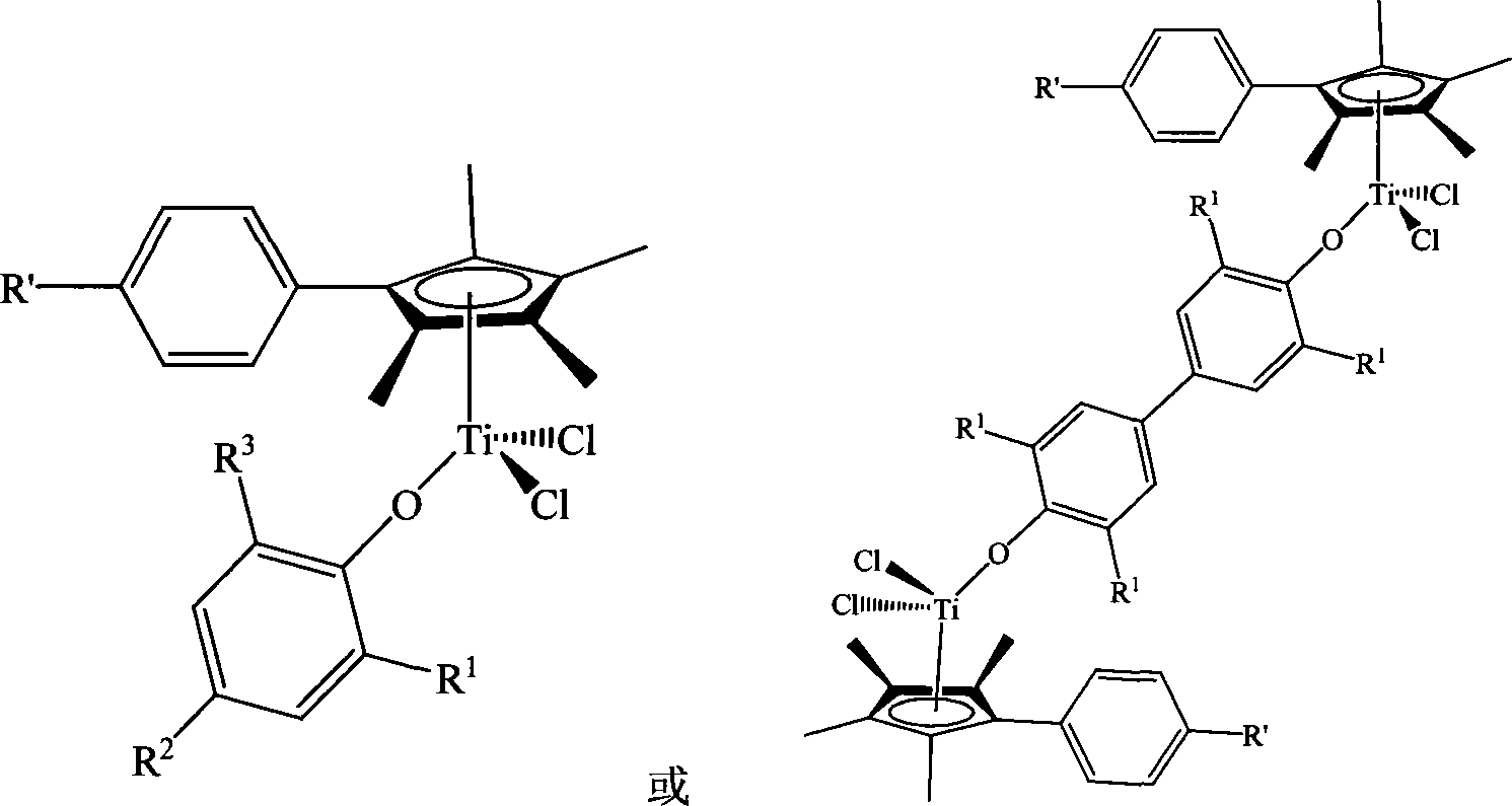 Non-bridged single/double-nucleus metallocene compound and uses thereof