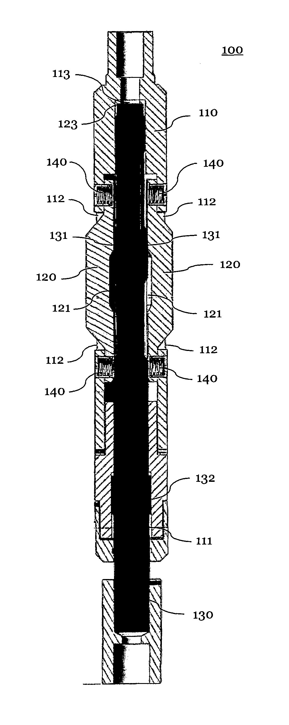 Stabilizing system for deep drilling