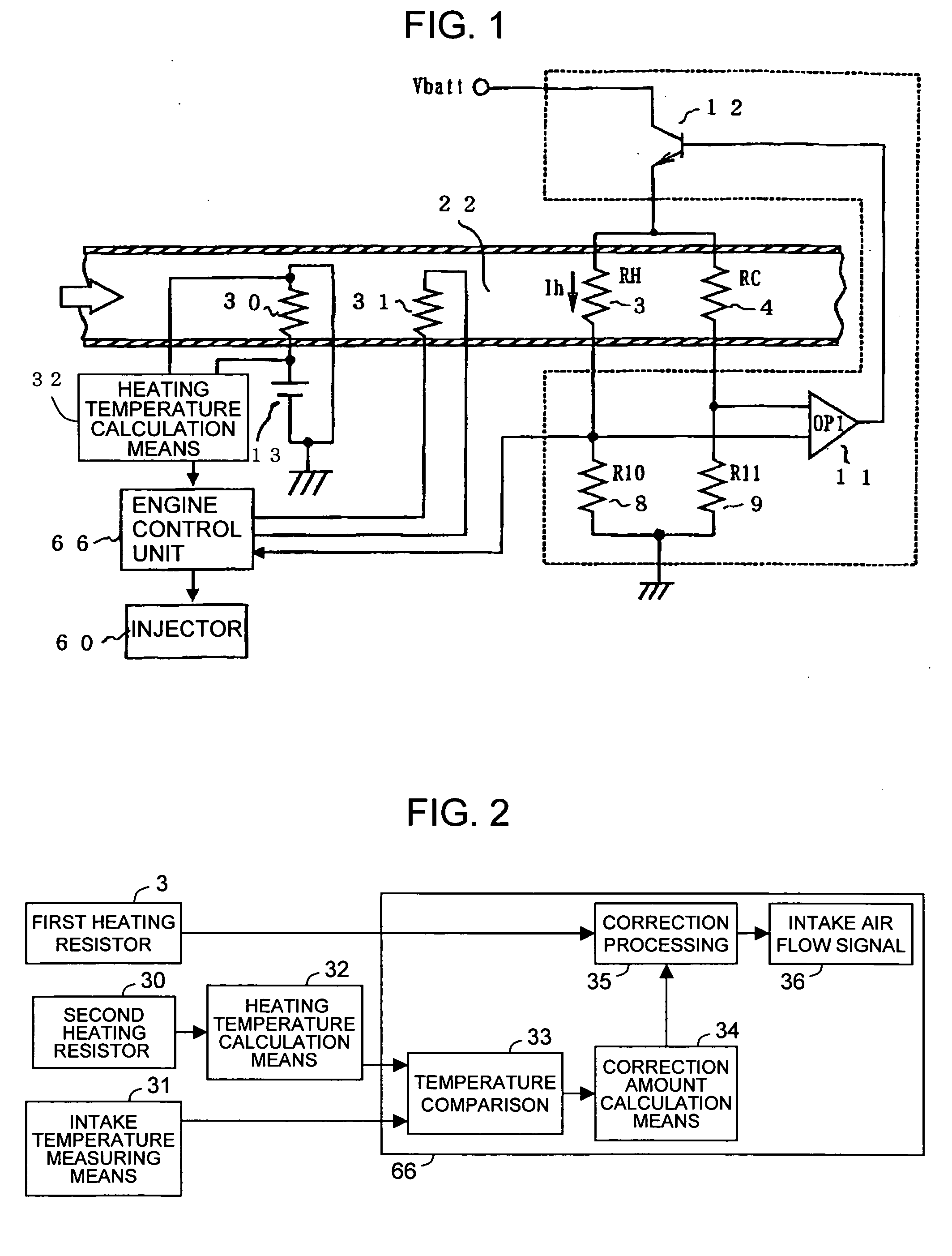 Thermal type gas flow measuring instrument