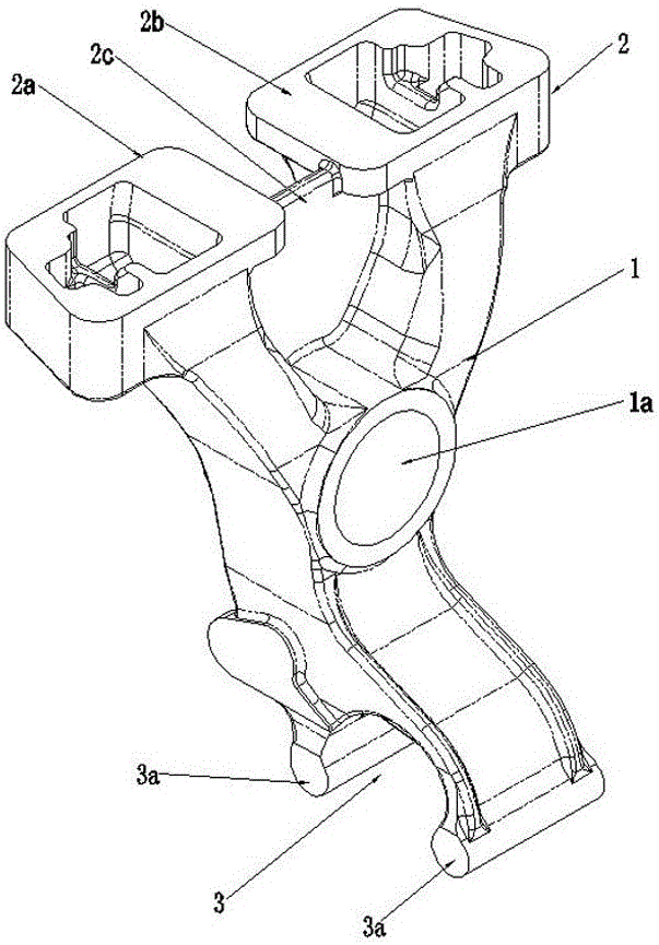 Casting technique of balance shaft bracket