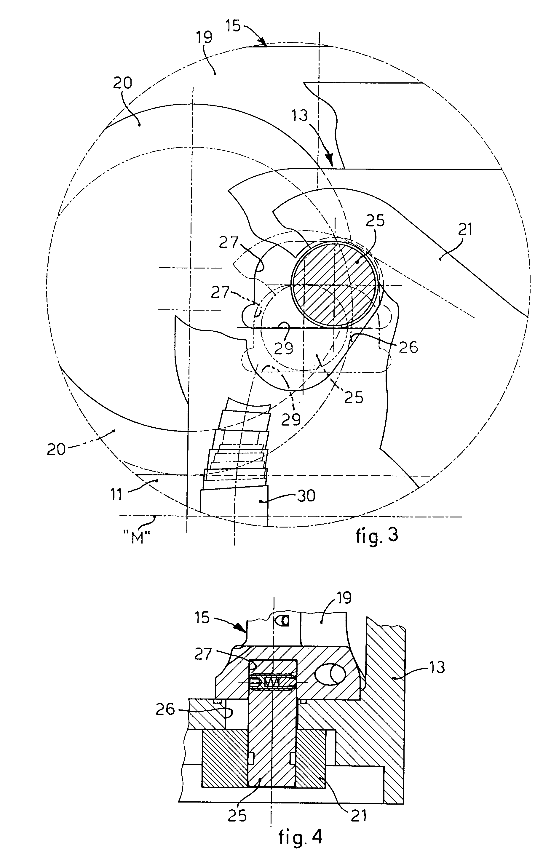 Adjustment device for guide rollers and relative adjustment method