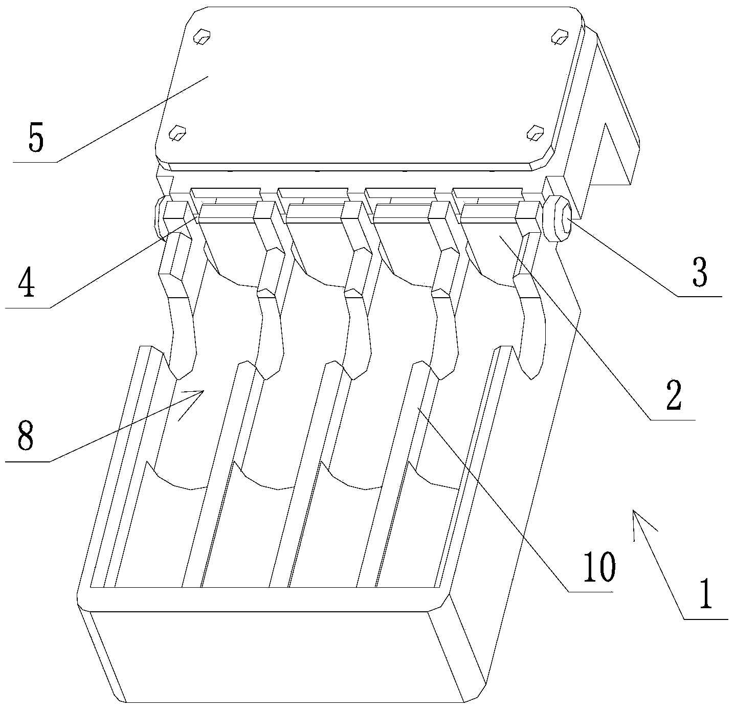 Infrared reflection type counting medicine box