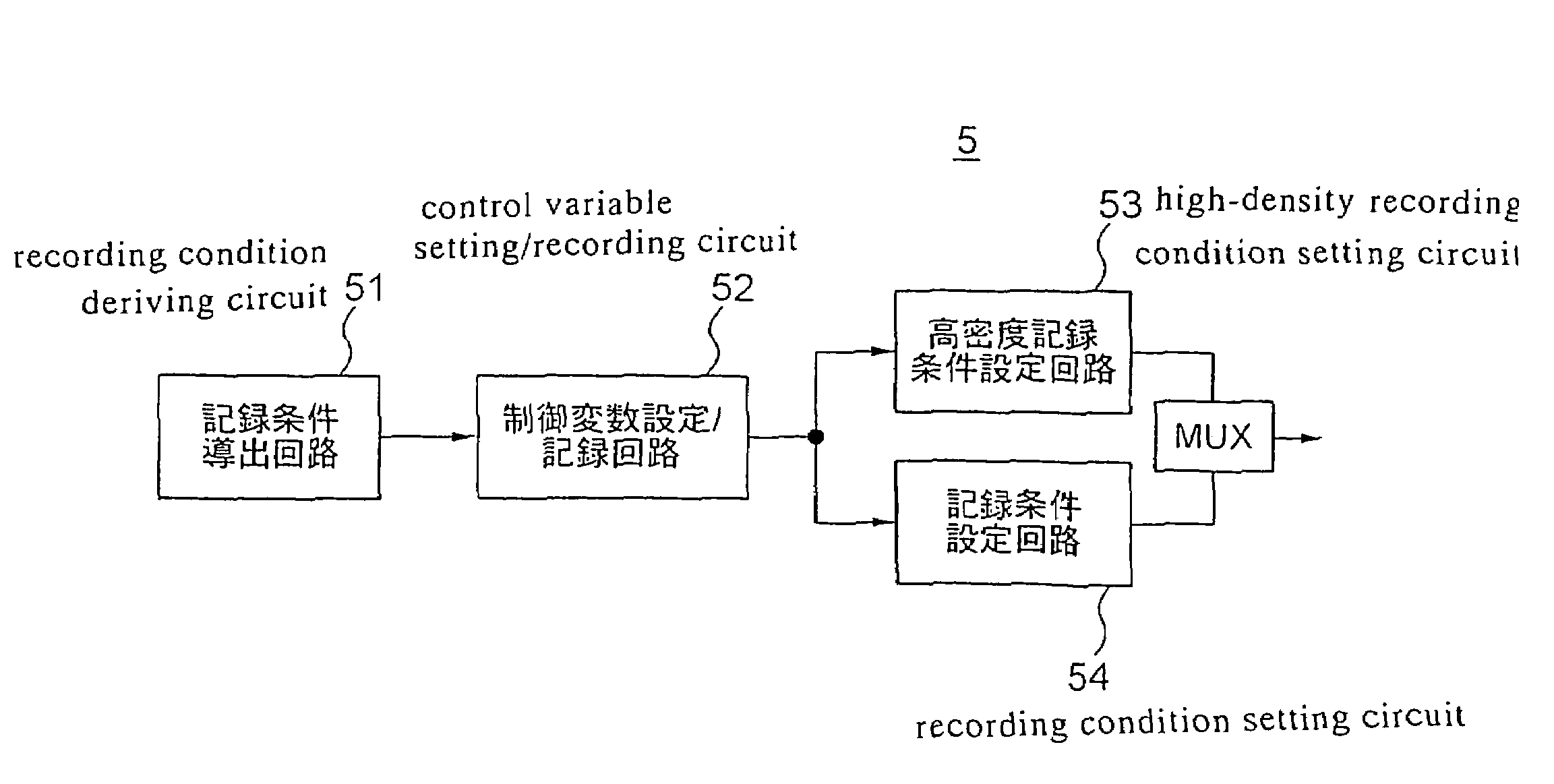 Recording condition setting method and information recorder using same