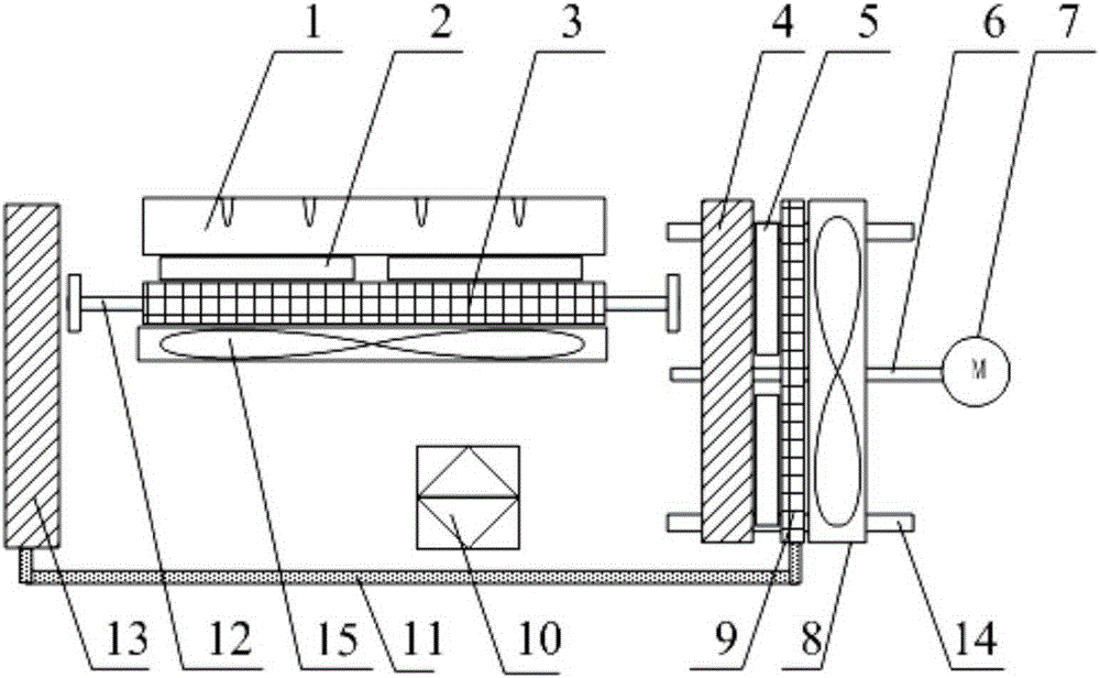 PCR (polymerase chain reaction) apparatus based on phase change thermal storage material and heat pipes