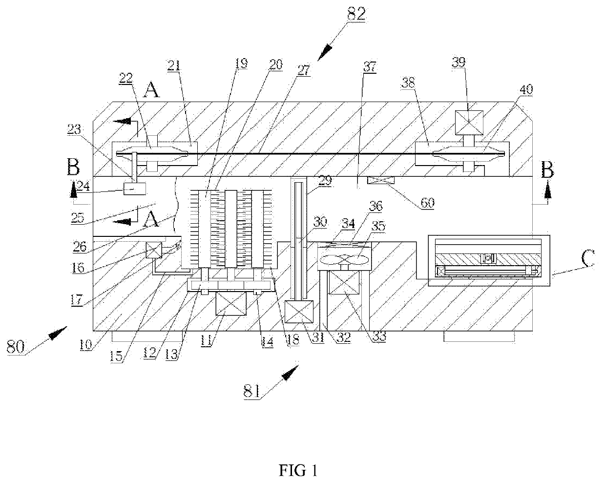 Glassware cleaning and drying equipment for medical experiments