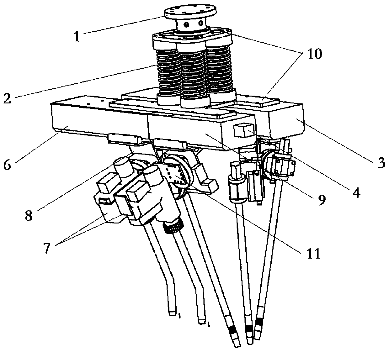 A multi-arc gun additive manufacturing system and method