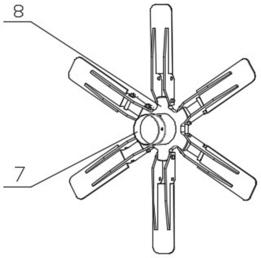 Detachable winding disc for pipe winding machine