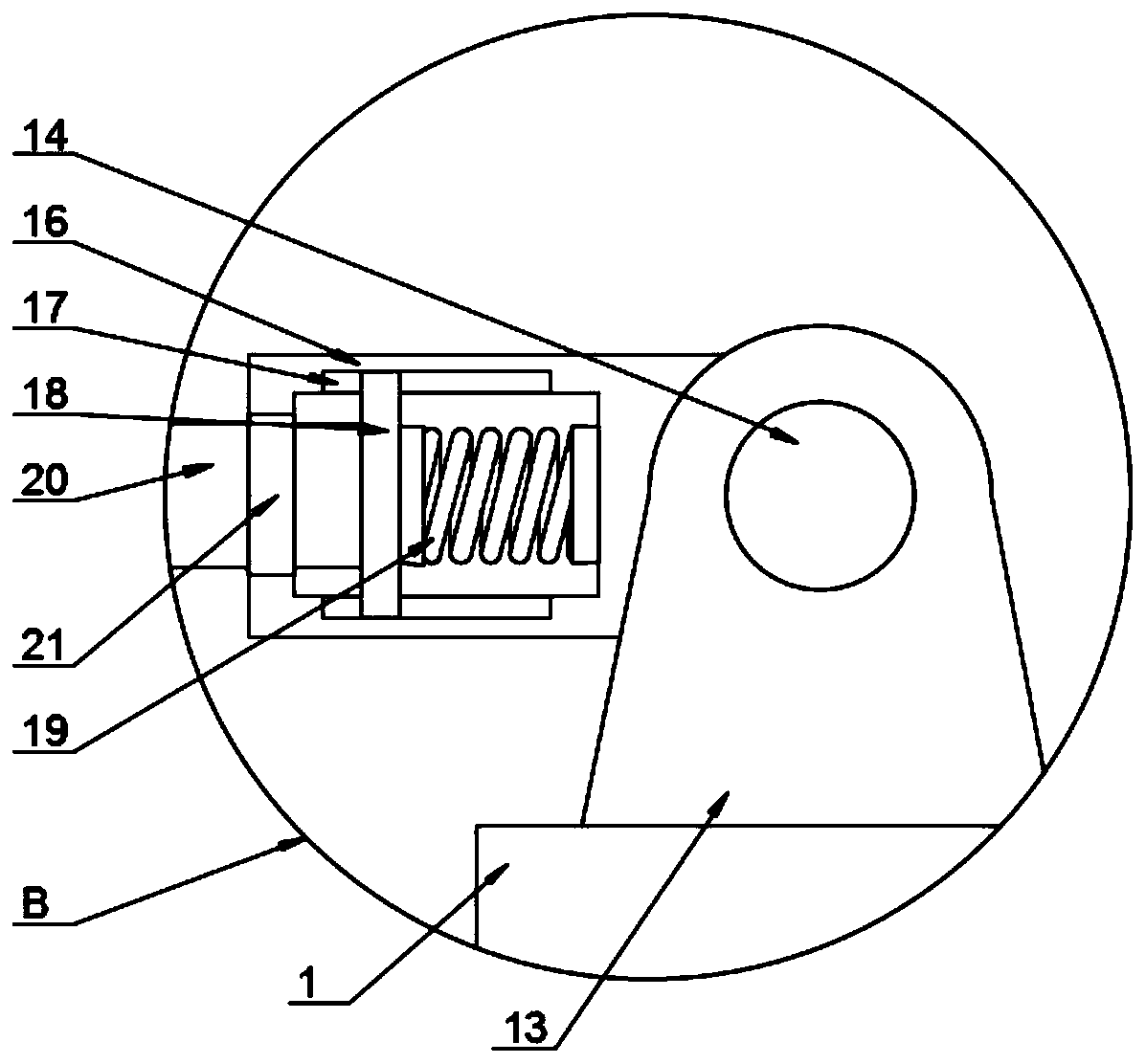 Data transmission structure for mathematical algorithm storage equipment based on graph theory