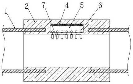 Waste gas emission pipeline for petroleum smelting