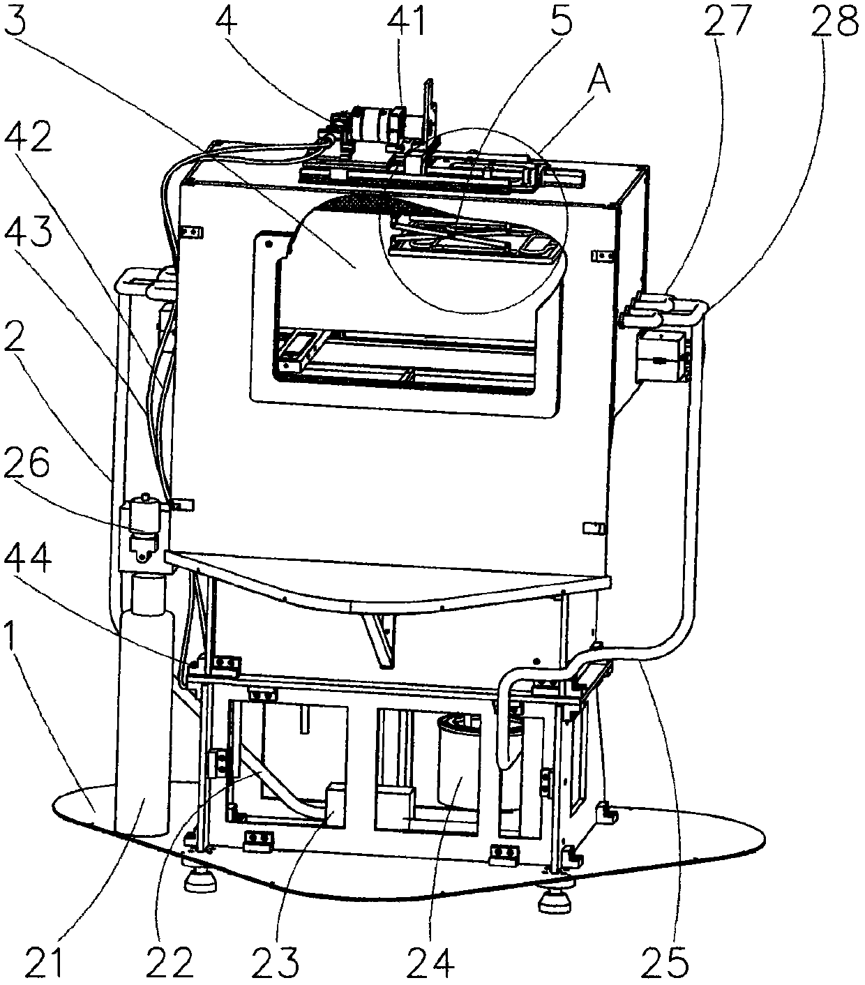 Manufacturing equipment of laser additive