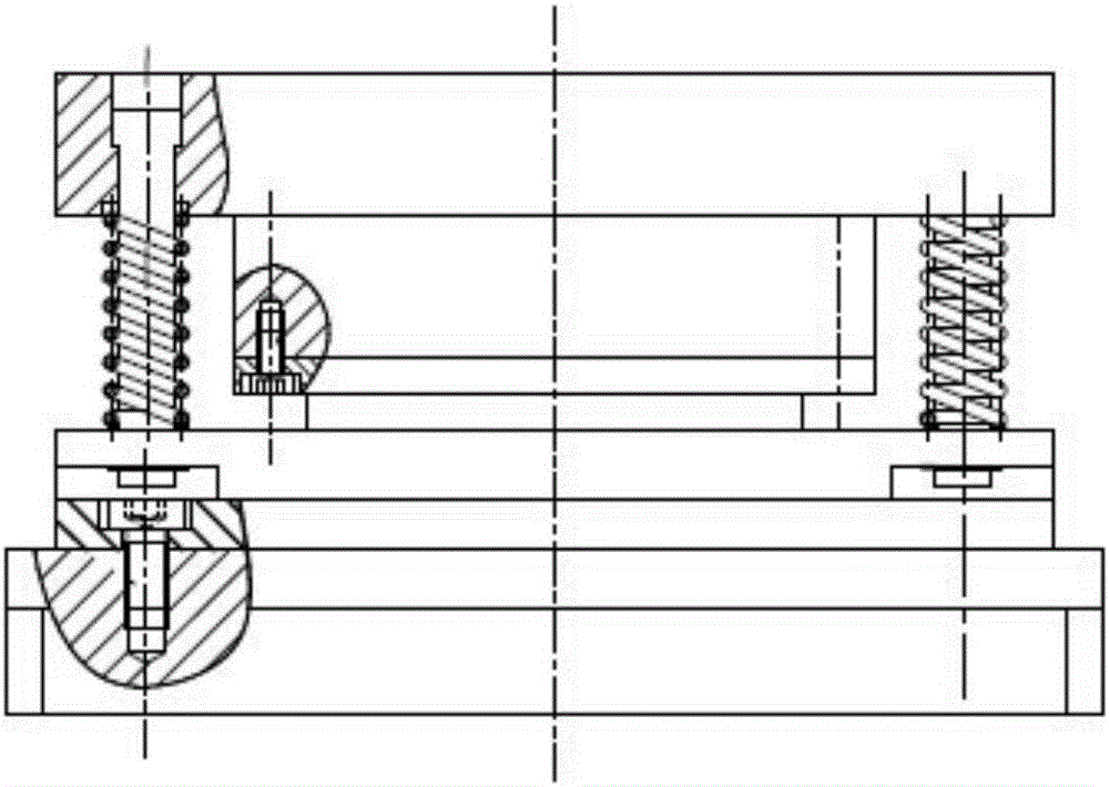 Monolateral cavity freestyle foaming mould