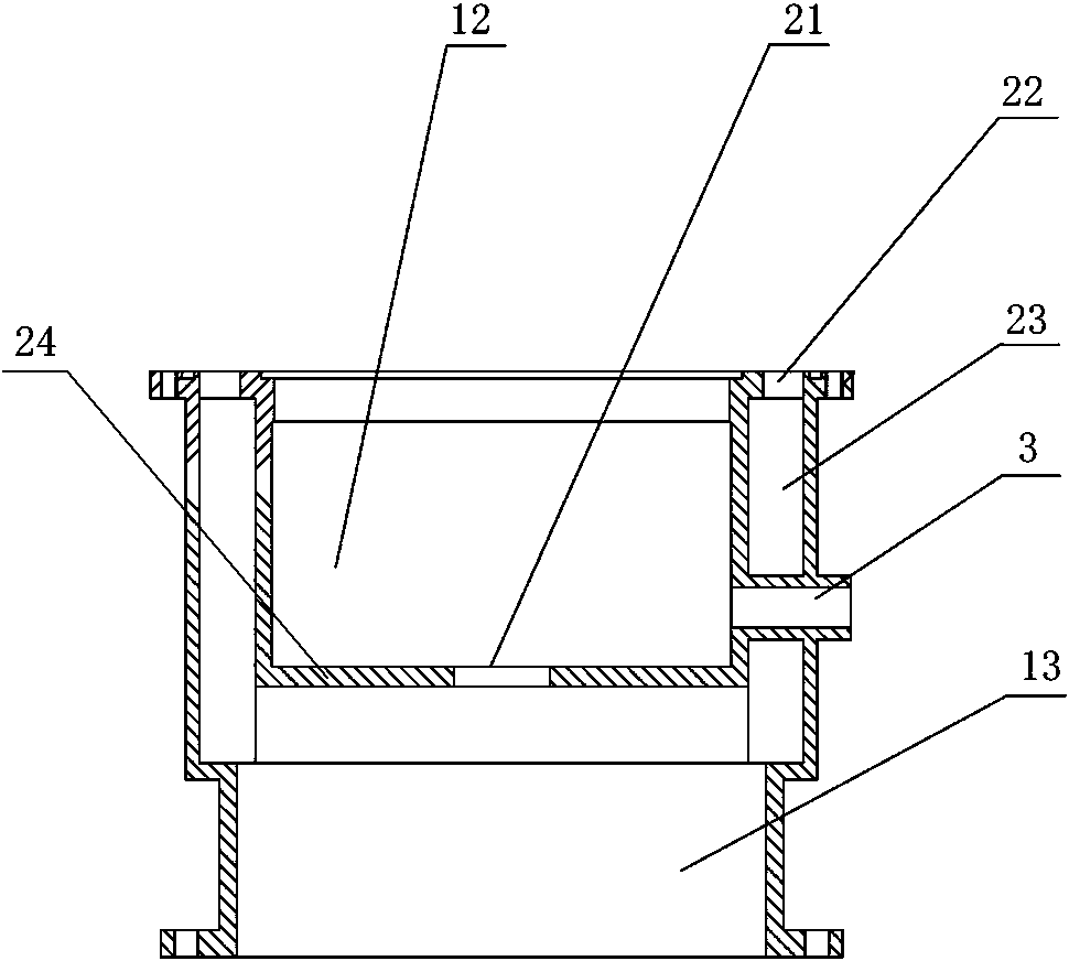 Amphibious vertical sand discharging pump