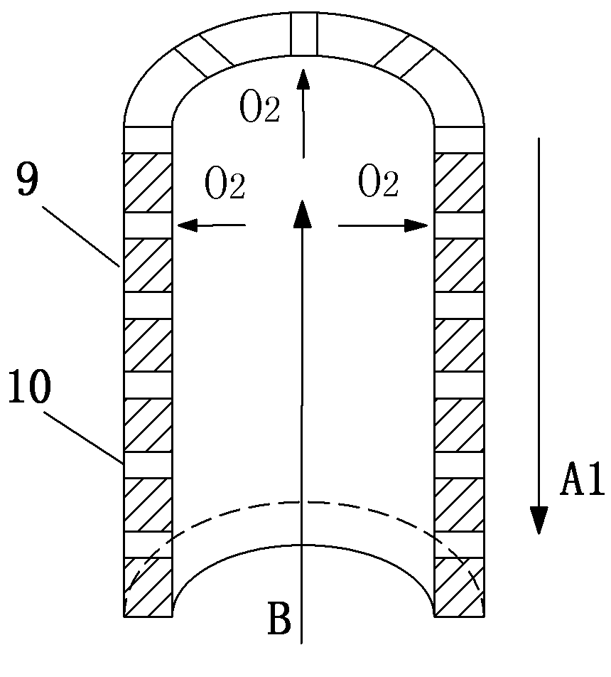 Film method aeration industrial flue gas desulfurization seawater recovery process