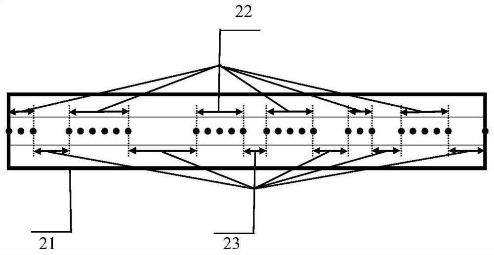 Optical fiber random laser high-temperature sensor