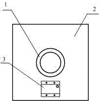 Scaffold base capable of monitoring base plate inclination state