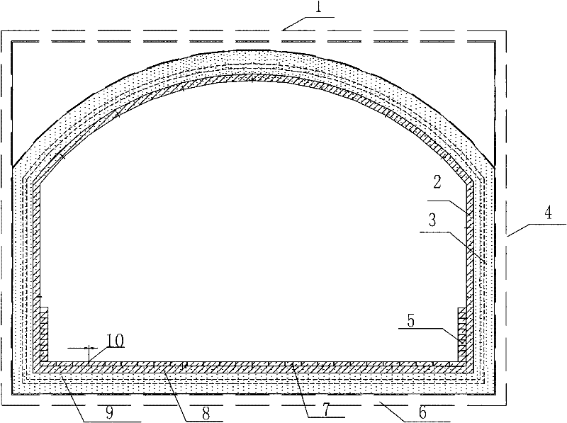 Dry quenching expansion joint firebrick structure construction technology