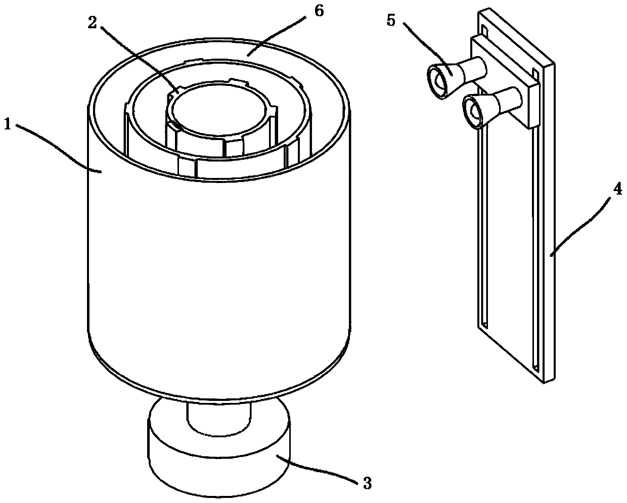 Penaeus monodon behavioral preference test system and test method