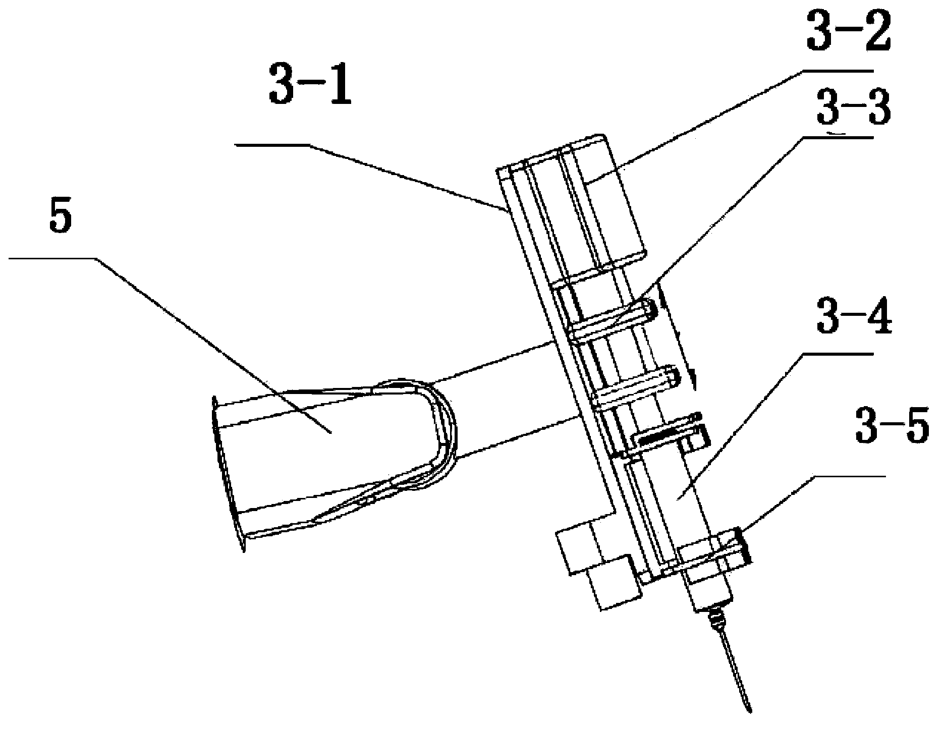 Mechanical automatic intravenous medicine mixing device