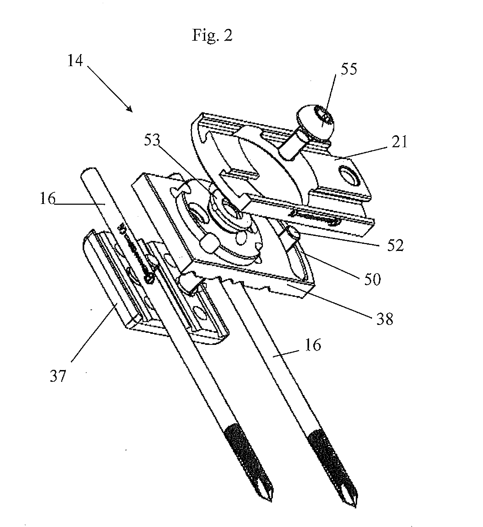 Orthopaedic device for correcting deformities of long bones